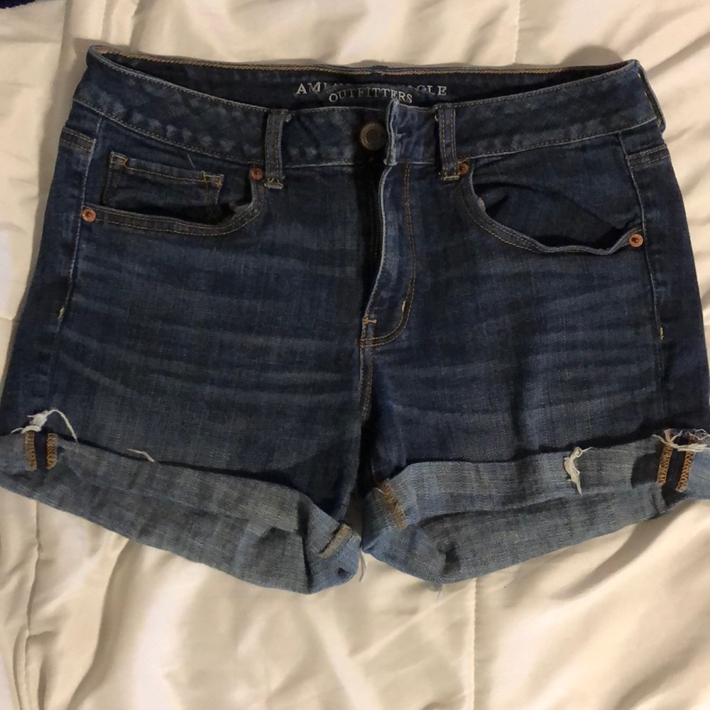 Size 12 American eagle jean shorts